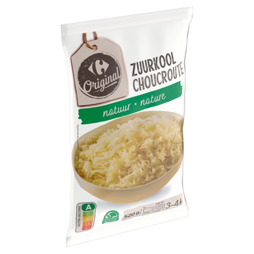 Carrefour Original Choucroute Nature 520 g