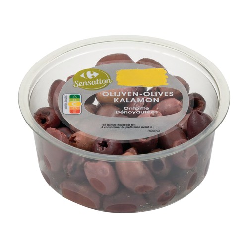 Carrefour Sensation Olives Kalamon Dénoyautées 150 g