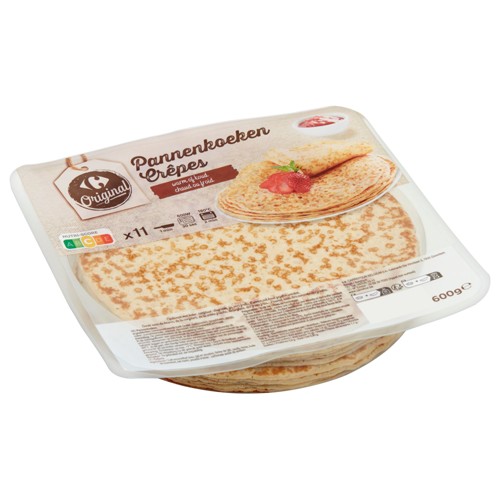 Carrefour Original Crêpes 11 Pièces 600 g