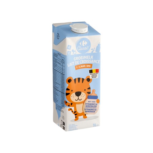 Carrefour Classic'' Lait de Croissance 1-3 Ans 1 L