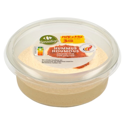 Carrefour Sensation Houmous Chili Piquant 175 g