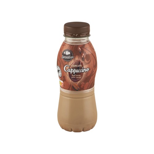 Carrefour Sensation Caffe Latte Cappuccino avec Cacao 330 ml