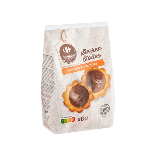 Carrefour Original Etoiles Marbrées 8 Pièces 200 g