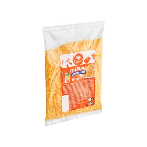 Carrefour Classic'' Cheddar Râpé 150 g