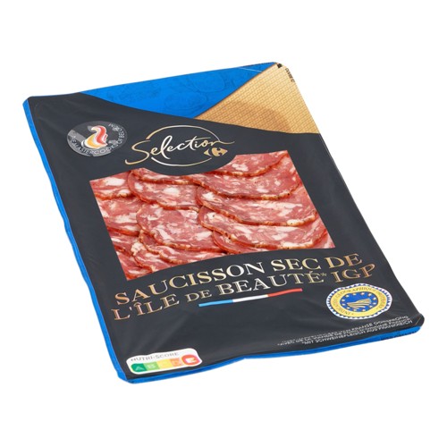 Carrefour Selection Saucisson Sec de l''Île de Beauté IGP 100 g