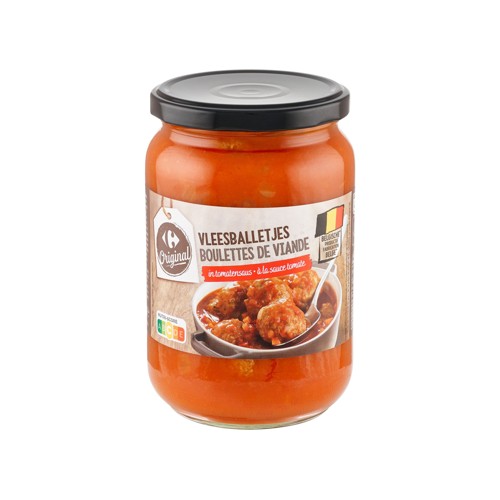 Carrefour Original Boulettes de Viande à la Sauce Tomate 680 g