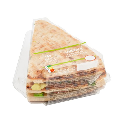 Carrefour Bon Appétit! Sandwich Pain Polaire Poulet 170 g