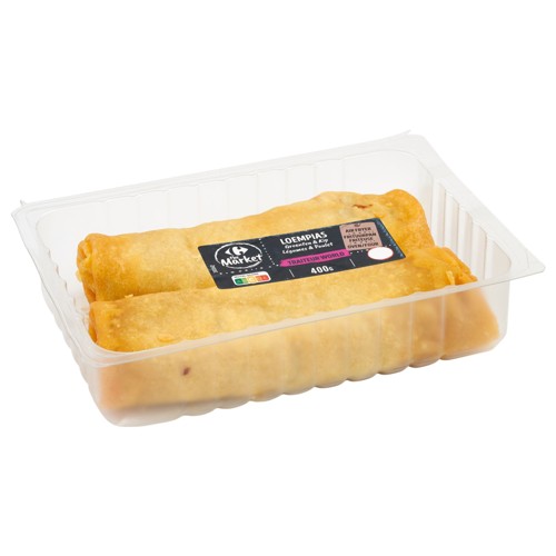 Carrefour The Market Traiteur World Loempias Légumes & Poulet 400 g