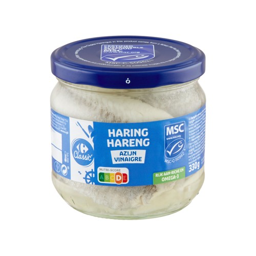 Carrefour Classic'' Hareng Vinaigre 330 g