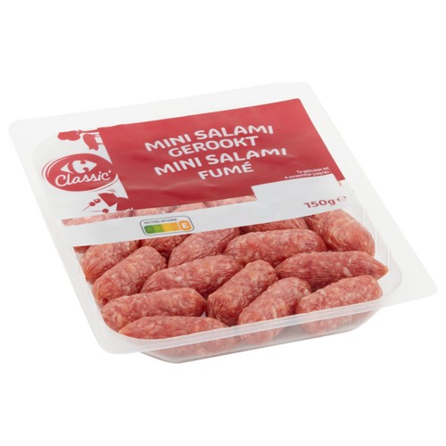 Carrefour Classic'' Mini Salami Fumé 150 g