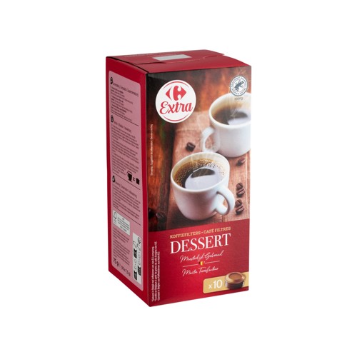 Carrefour Extra Café Filtres Dessert 10 x 7.5 g