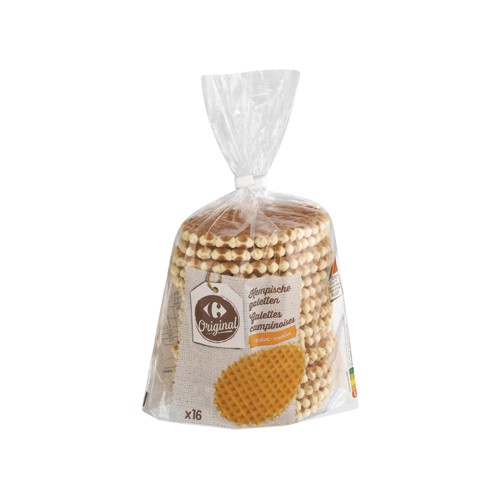 Carrefour Original Galettes Campinoises Croustillant 16 Pièces 450 g
