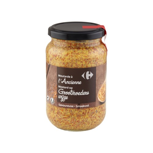 Carrefour Moutarde à l''Ancienne 350 g