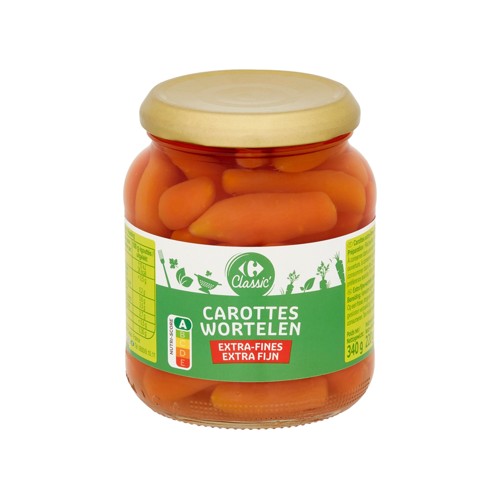 Carrefour Classic'' Carottes 340 g