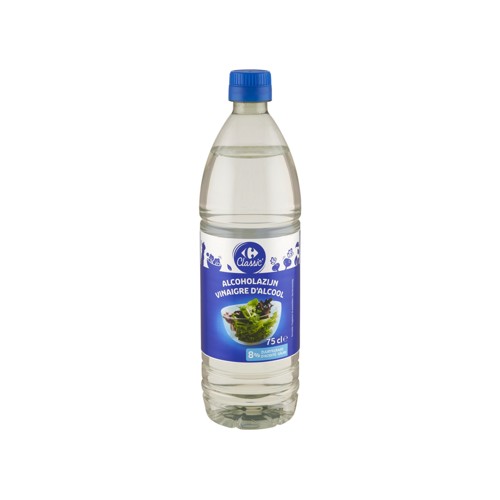 Carrefour Classic'' Vinaigre d''Alcool 8% d''Acidité 75 cl