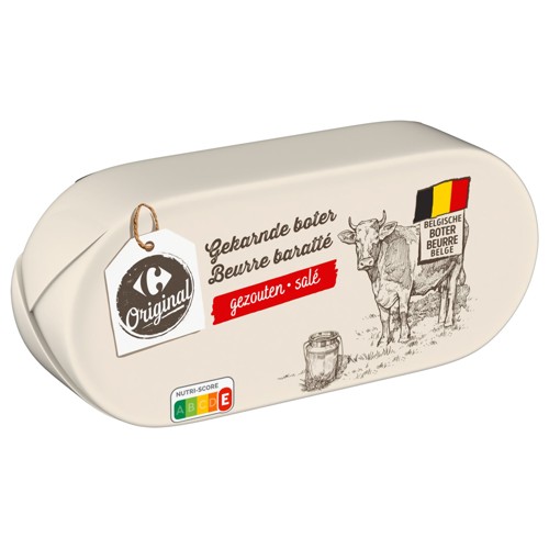 Carrefour Original Beurre Baratté Salé 250 g
