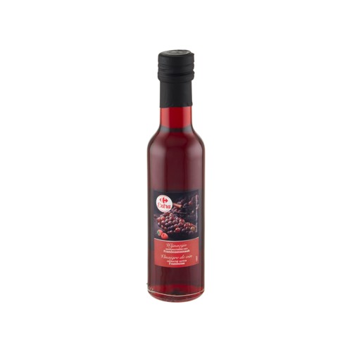 Carrefour Extra Vinaigre de Vin Aromatisé Saveur Framboise 25 cl