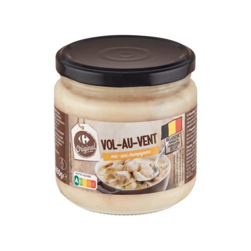 Carrefour Original Vol-au-Vent avec Champignons 400 g