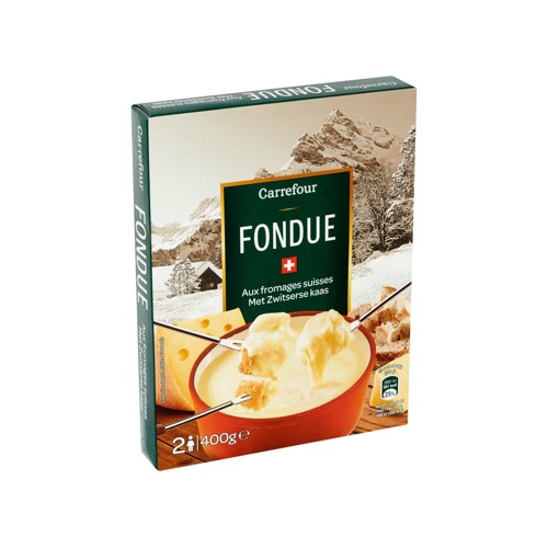Carrefour Fondue aux Fromages Suisse 400 g