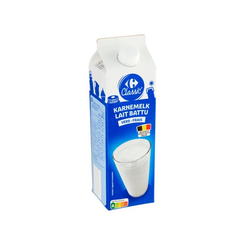Carrefour Classic'' Lait Battu Frais 1 L