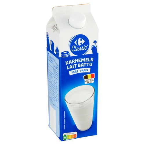Carrefour Classic'' Lait Battu Frais 1 L