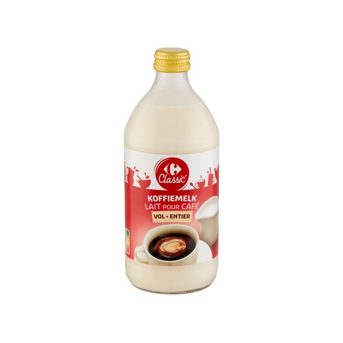 Carrefour Classic'' Lait pour Café Entier 470 ml