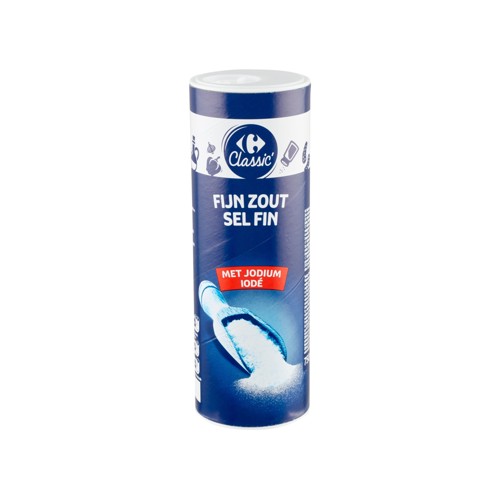 Carrefour Classic'' Sel Fin Iodé 750 g
