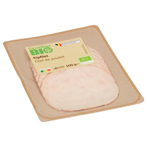 Carrefour Bio Filet de Poulet 100 g