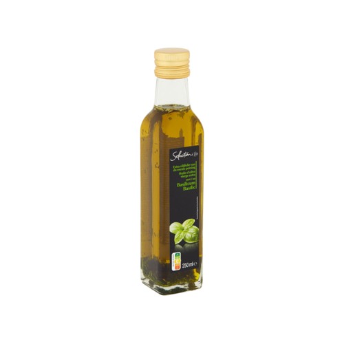 Carrefour Selection Huile d''Olive Vierge Extra au Basilic 250 ml