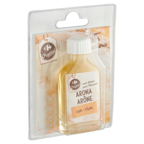 Carrefour Original Arôme Rhum pour Pâtisserie 20 ml