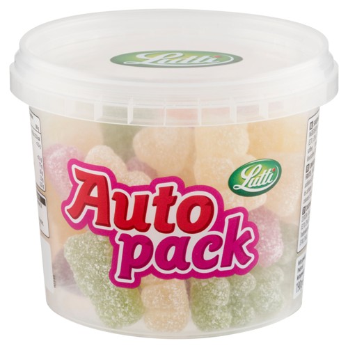 Lutti Auto Pack Suikerwerk Met Fruitsmaken 190 G
