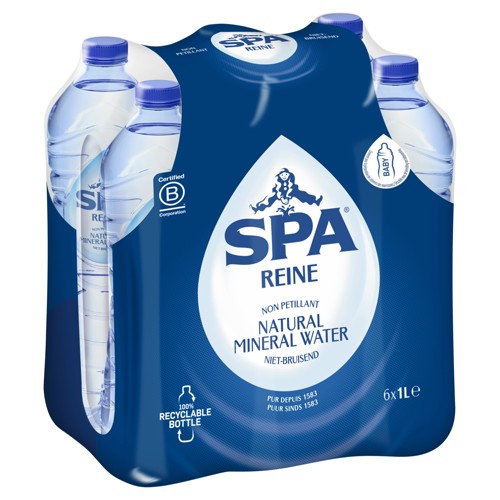 6x Spa Reine PET 1L