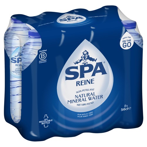 8x Spa Reine 50cl PET
