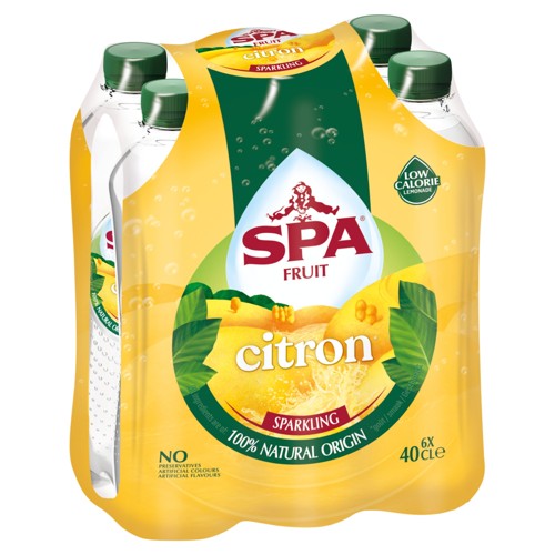 Spa Fruit Goût Citron 6 x 40 cl