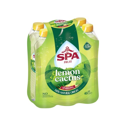 SPA Fruit Limonade pétillante aux fruits Citron Cactus 6 X 40 cl
