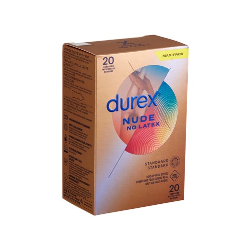 Durex Nude No Latex Condooms 20St
