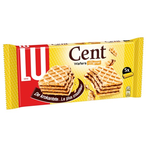 LU CENT WAFELS 5X45G