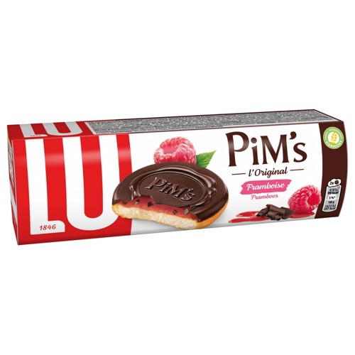 LU Pims Framboos 150g