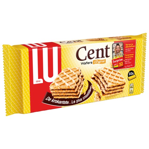 Lu cent waffers 45g