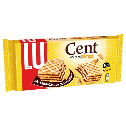 LU Cent Wafers Chocolat Gaufrettes 10x 45 g