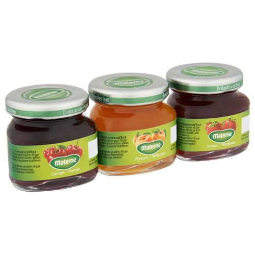 Mat Confituur Assortiment 3x50g
