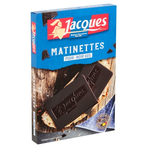 Jacques Matinettes Noir 60% 128 g