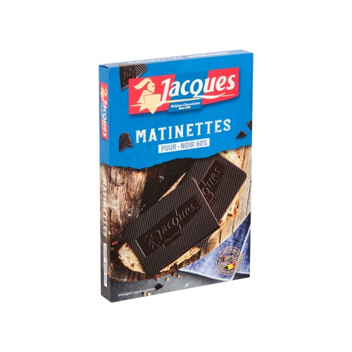 Jacques Matinettes Noir 60% 128 g