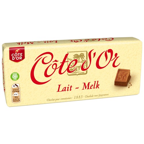 Côte D'Or Lait 2x75g