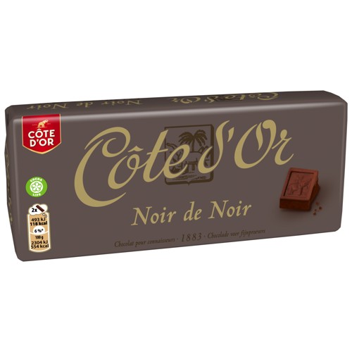 Côte D'Or Noir De Noir 2x75g