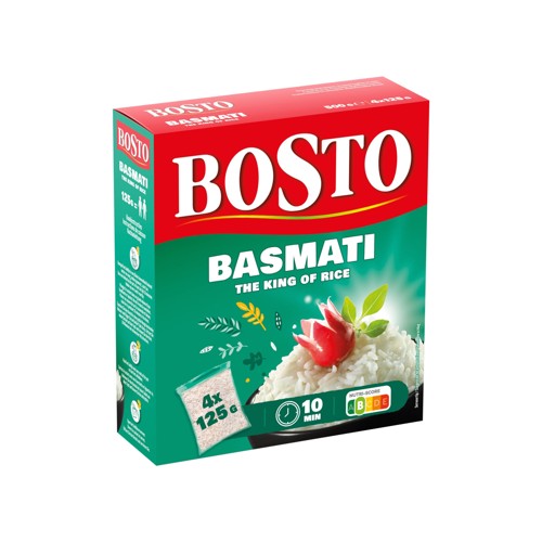 Bosto Basmati Rijst 4x125g
