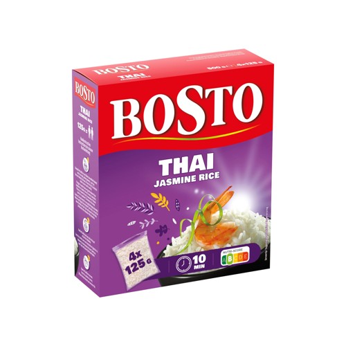 Bosto Thaise Rijst 4x125g