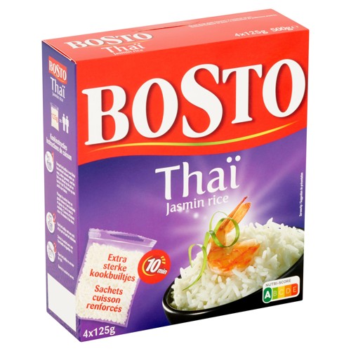 Bosto Thaise Rijst 4x125g