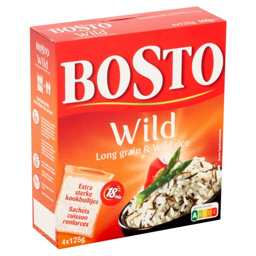 Bosto Langekorrelrijst (500 gr)