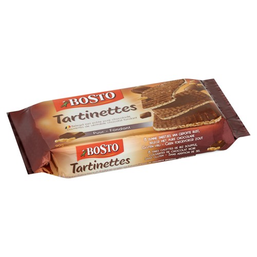 BOSTO CHOCO TARTINETTES 90G